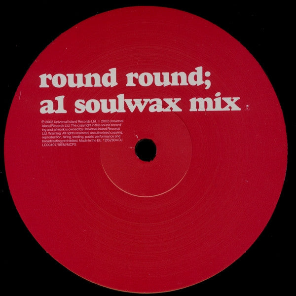 Sugababes - Round Round, Soulwax and Alternative Mixes