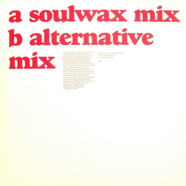 Sugababes - Round Round, Soulwax and Alternative Mixes