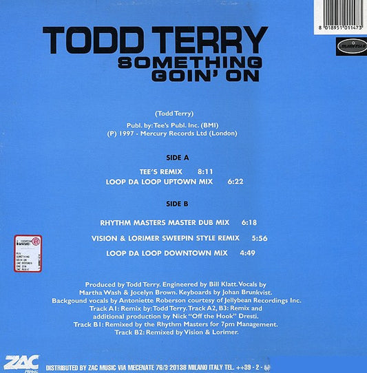 Todd Terry - Something Goin' On