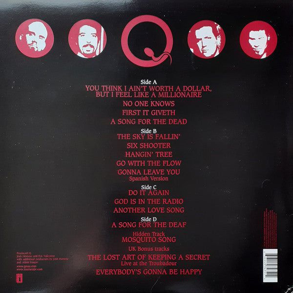 Queens Of The Stone Ages - Songs For The Deaf [EU Version] Red Vinyl