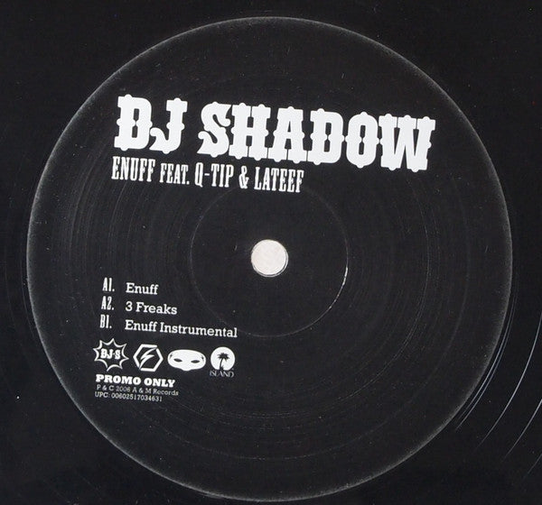 DJ Shadow – Enuff feat. Q-Tip & Lateef